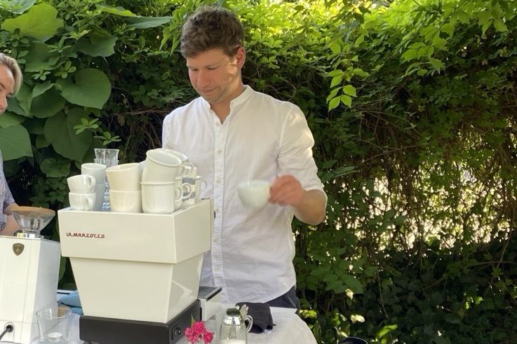 Kleine Espressomaschine für kleine Events